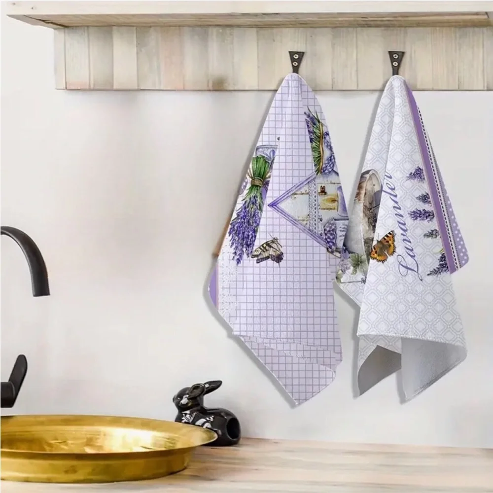 N/A lavender birdhouse set